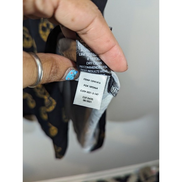 Torrid‎ Skull Super Soft Turtleneck Tunic Tee Women Plus Size 6 - Picture 7 of 7